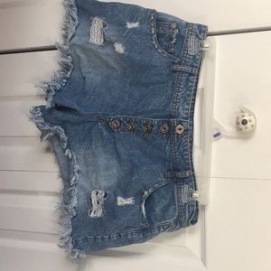 Rue 21 Summer 2018 Distressed Jean Shorts